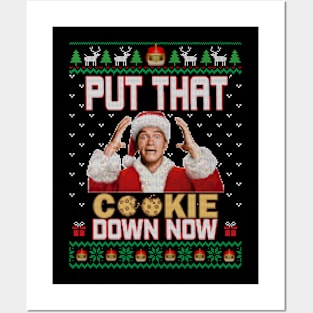 Put That Cookie Down, Now! Ugly Sweater Posters and Art